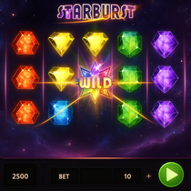 FeliceBet - Starburst Slot Game - NetEnt Casino